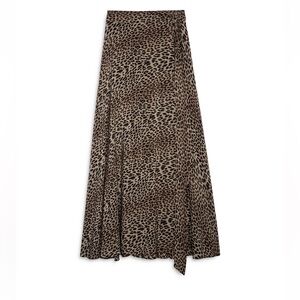 Zadig & Voltaire Animal Print A-Line Skirt